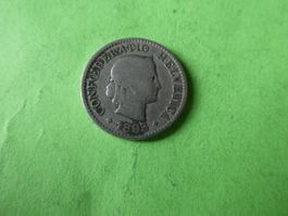 Schweiz 1895, 5 Rappen