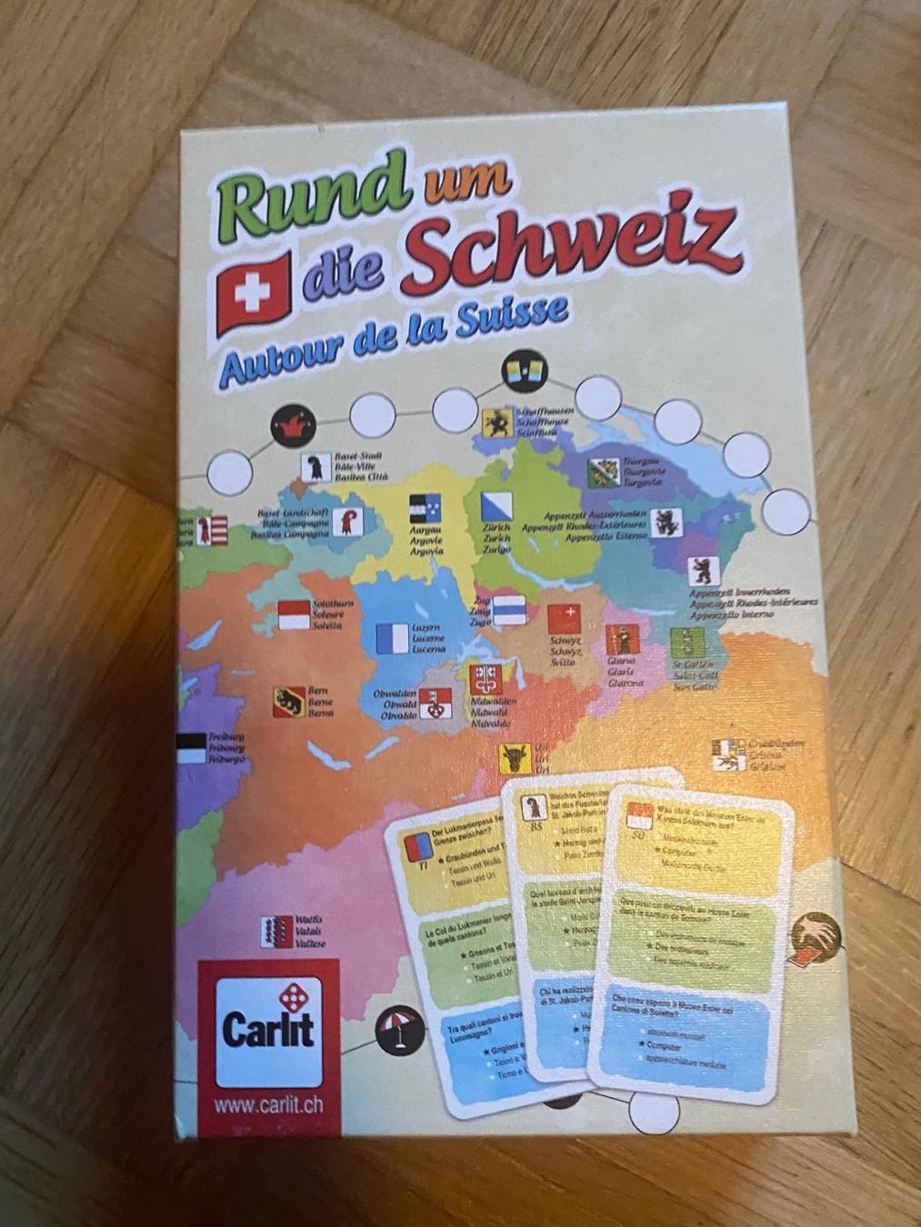 Carlit Giochi: Fragen zur Schweiz – Nuovo (secondo la descrizione) da Stäfa venduto da Maria_An
