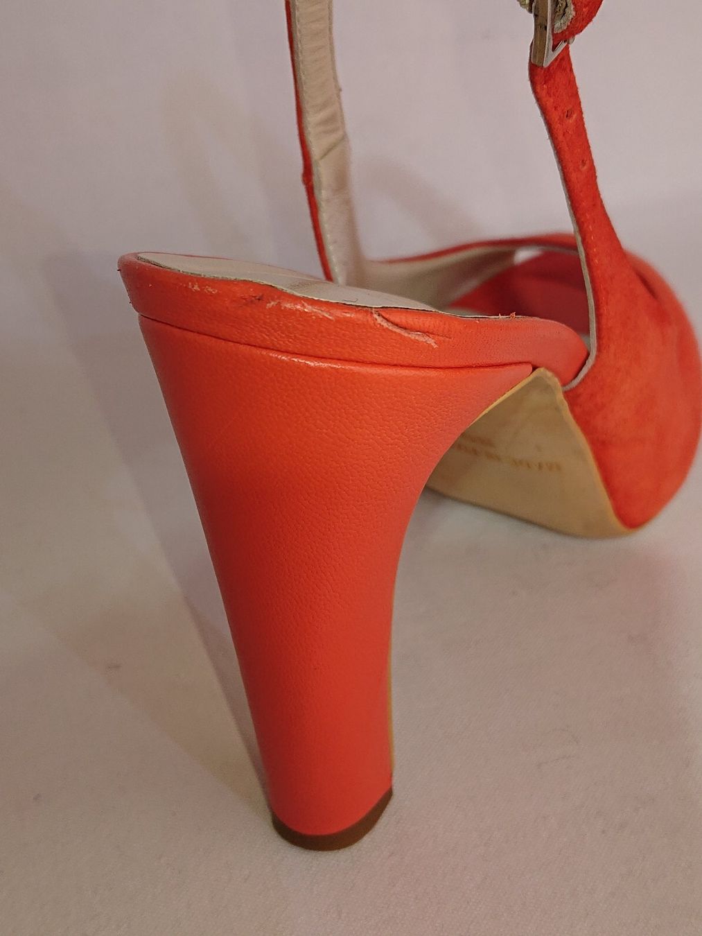 Madeleine Scarpe da donna: Peeptoes - MADELEINE - 39 - Leder - orange – Usato da Thusis venduto da drd_zy9w 9