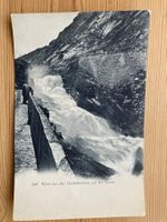 Blick von Teufelsbrücke auf die Reuss - AK