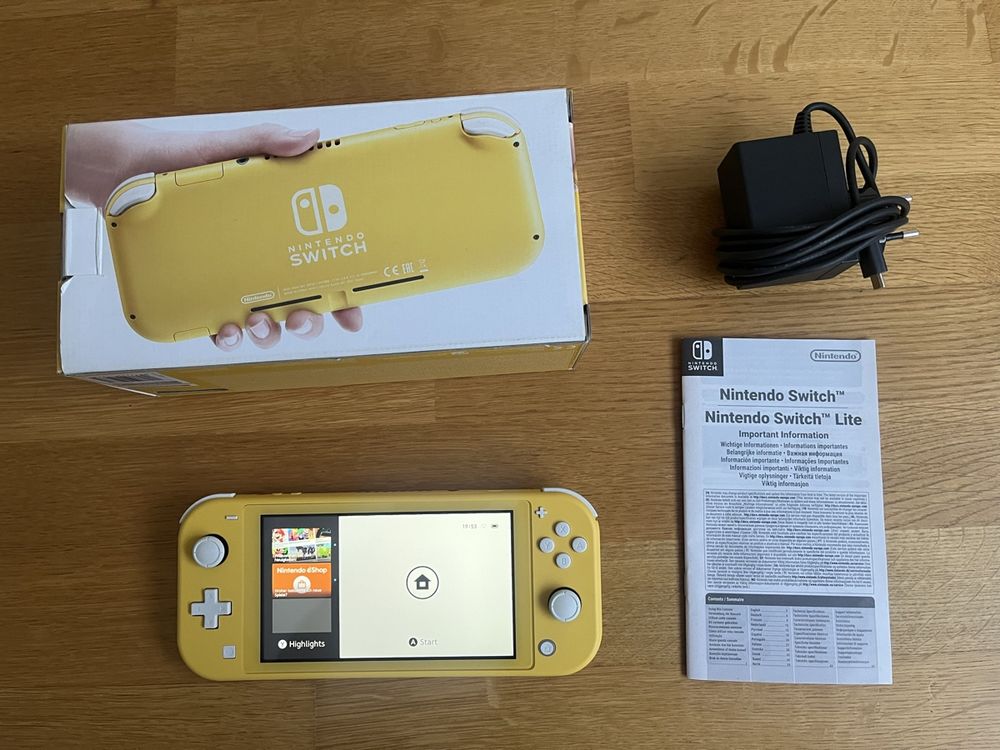 Nintendo Switch Lite Gelb