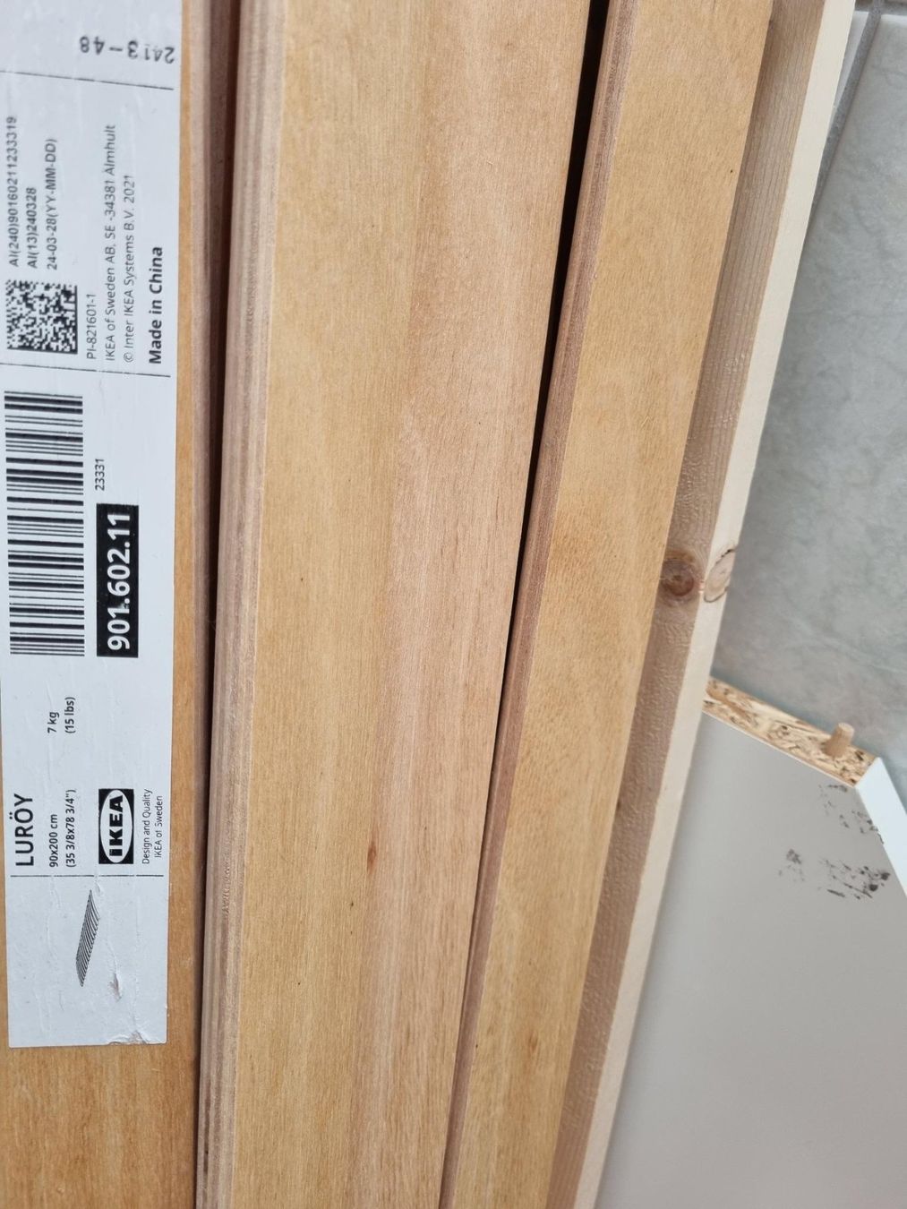 Ikea Sommiers: Latten LURÖY 90x200cm – D'occasion à Zug par SwissLegoShop 2