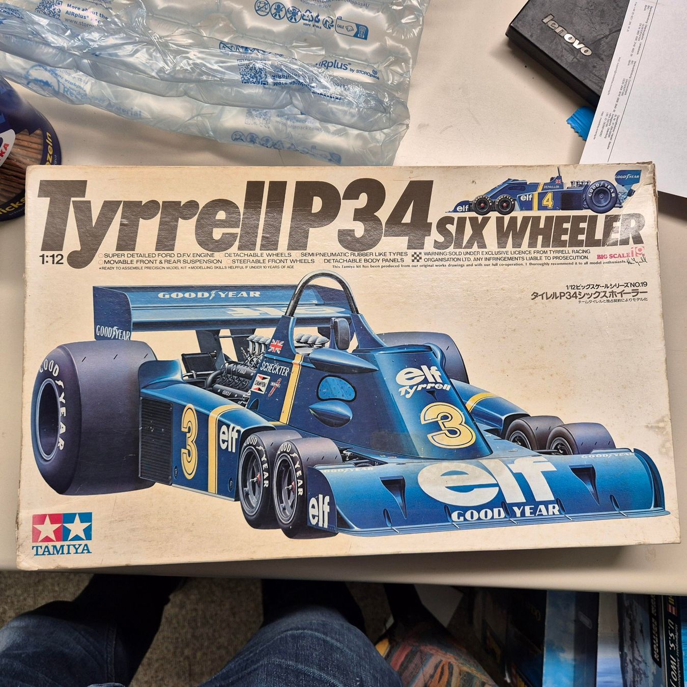 Tamiya Kit di modellismo & Modellini statici: Tyrrell P34 Six Wheeler – Nuovo (secondo la descrizione) da Wettingen venduto da Mmarb