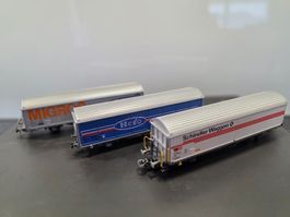 Roco SBB Hbis Güterwagen HO DC (3 Wagen)