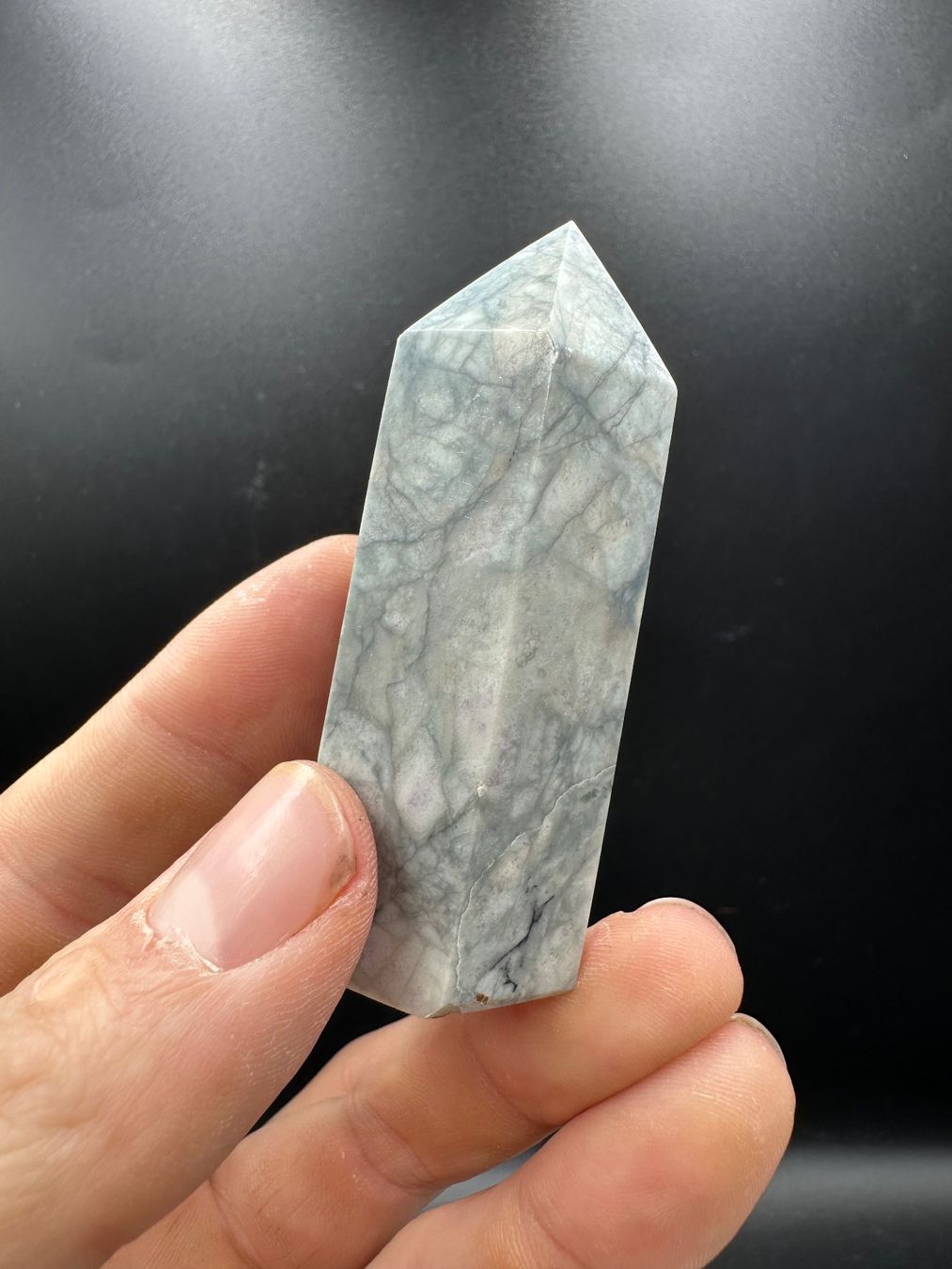 Mineralien & Heilsteine: Tree stone Obelisk, Spitze – Neu und originalverpackt aus Männedorf von Handschmeichler 1