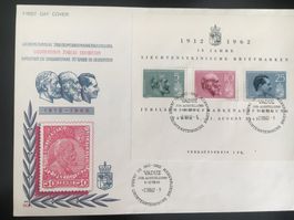 Liechtenstein 1962 / Block W32 auf FDC