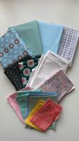 Stoffpaket bunte Baumwollstoffe mit Motiven 1.3 kg