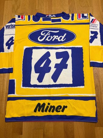 ORIGINAL EV ZUG # 47 JOHN MINER 1995/96 EVZ FILA M