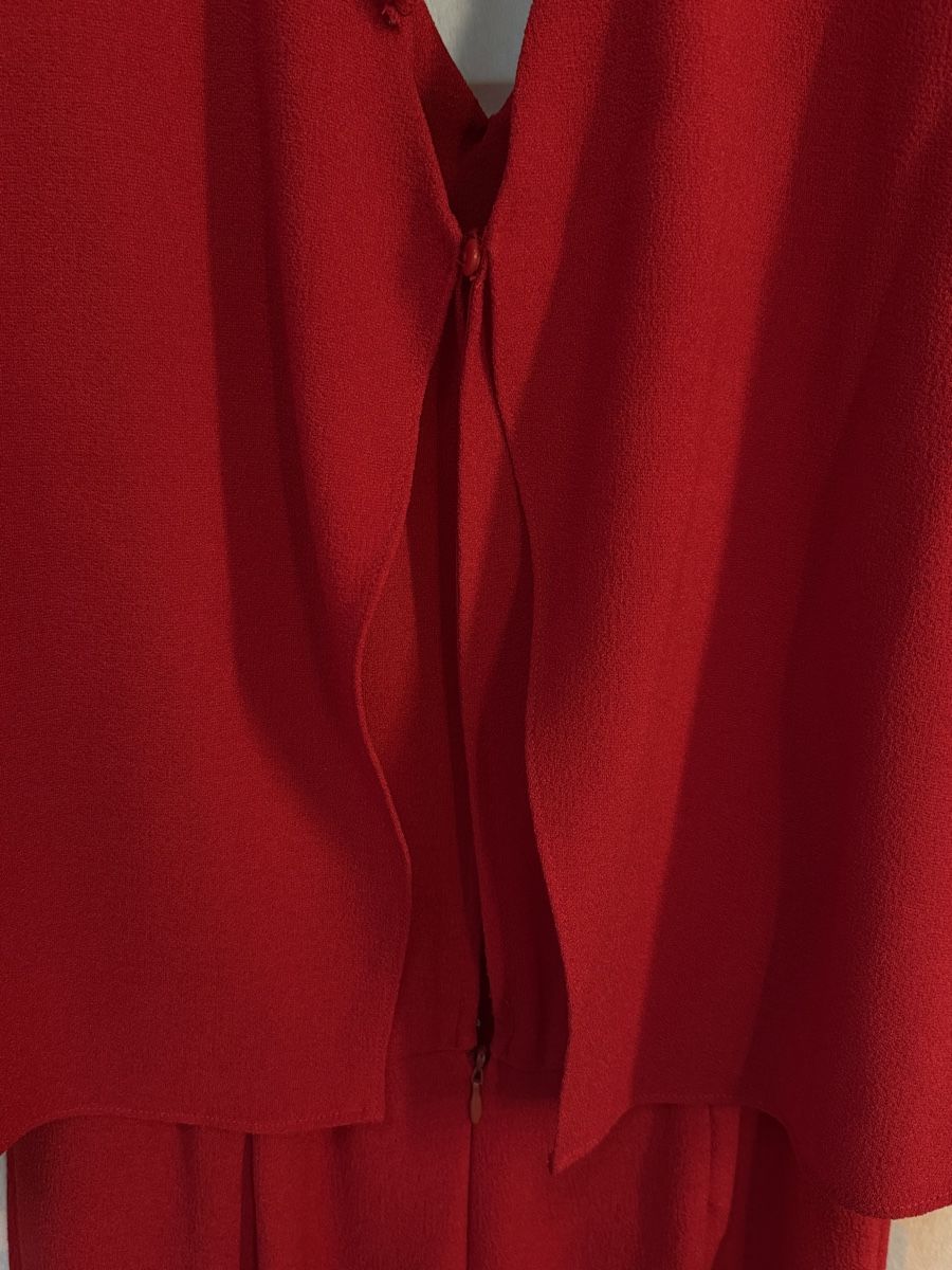 Jumpsuits: Great red evening jumpsuit. S – Gebraucht aus Grund b. Gstaad von PlageNeige 6