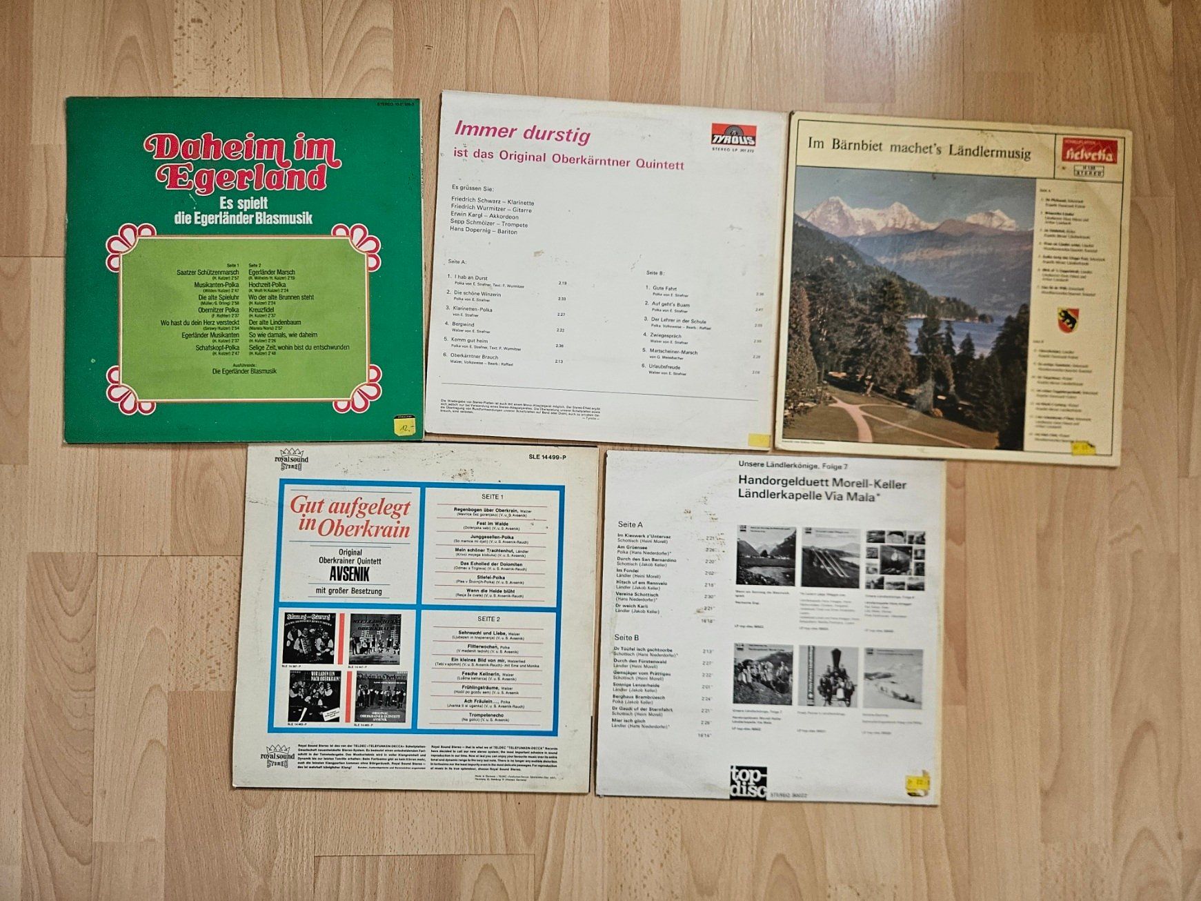 Dischi in vinile: 13 div Ländler Schalplatten – Usato da Teufenthal AG venduto da boebe071 5