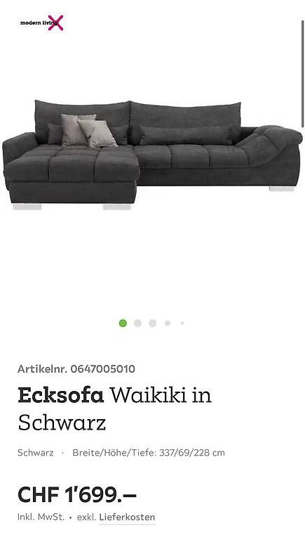 Mömax Divani: Ecksofa zu verkaufen – Usato da Dotzigen venduto da Lunoka 3