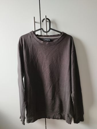 Brauner Basic Pullover, Grösse M