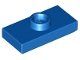 Lego Giocattoli: Lego Blue Plate, Modified 1 x 2 with 1 Stud 12 Stück – Nuovo (secondo la descrizione) da Weingarten-Kalthäusern venduto da McGmavlo