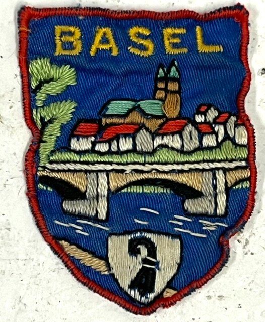 Toppe: Aufnäher Basel mit Rheinbrücke – Usato da Zürich venduto da gigimai67