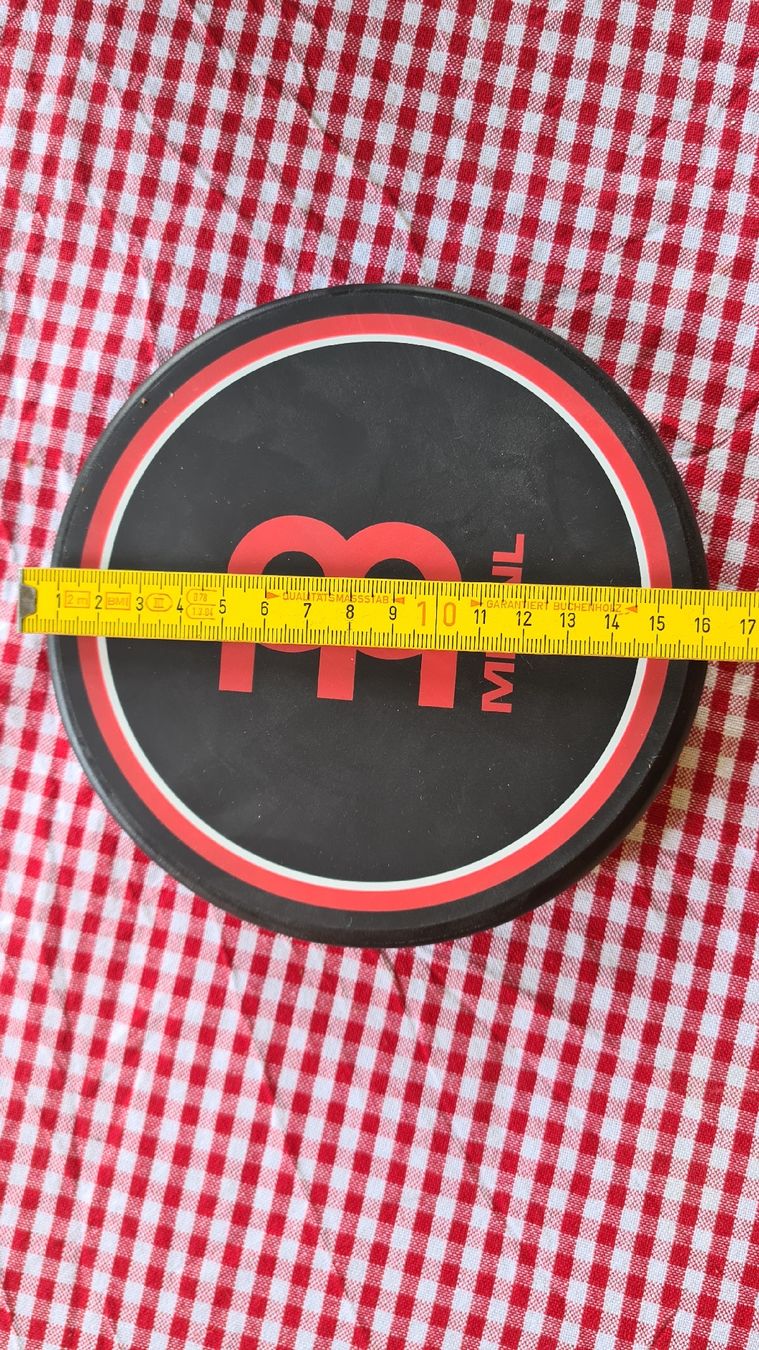 Meinl Strumenti musicali: Meinl 6" Übungspad mit Gewinde – Usato da Seon venduto da LivEst
