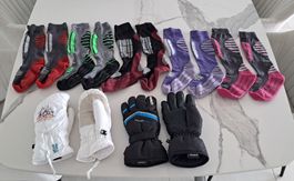 Skisocken & Handschuhe für Mädchen