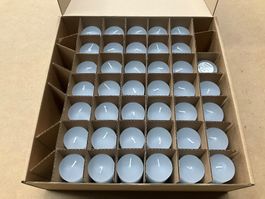 840 Posten Raureifkerzen Ø=5cm H=9cm aus Liquidation