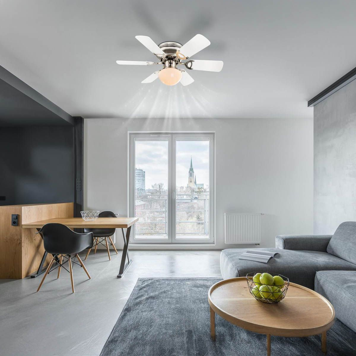 Lampadari & plafoniere: Deckenventilator, Zugschlater, Ø 76 cm – Nuovo (secondo la descrizione) da Kreuzlingen venduto da Smart-Light 1