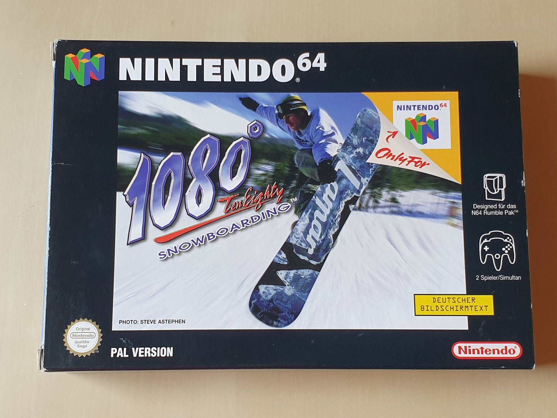 Nintendo Giochi: 1080 TenEighty Snowboarding – Usato da Stansstad venduto da collectorsshop