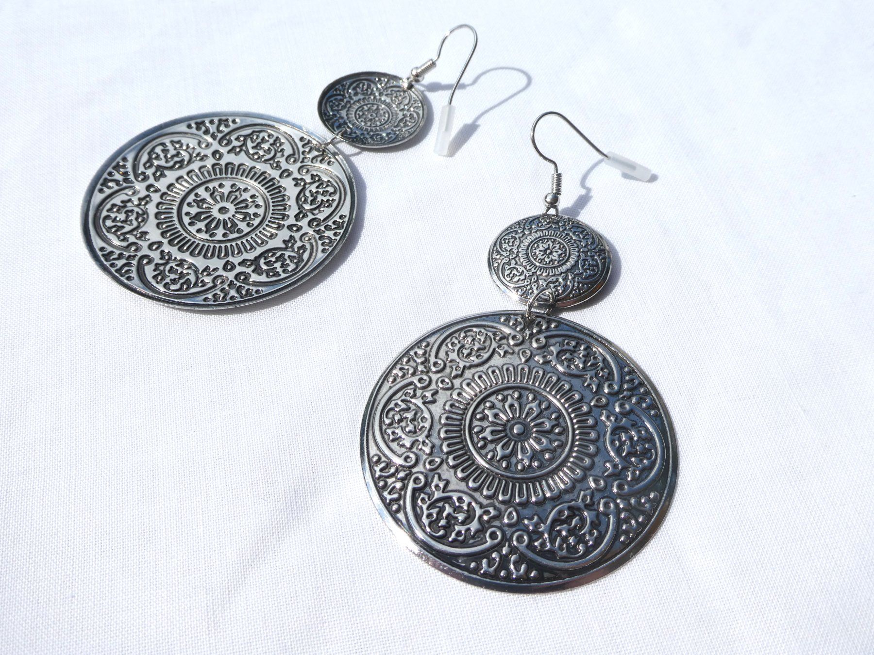 Orecchini pendenti & Orecchini a lobo: Grosse Ohrhänger, Boho-Style, Modeschmuck / NEU – Nuovo (secondo la descrizione) da Gattikon venduto da kaandooh 2