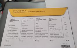 Briefumschläge mit Ersttagssiegel Issue 4/2016