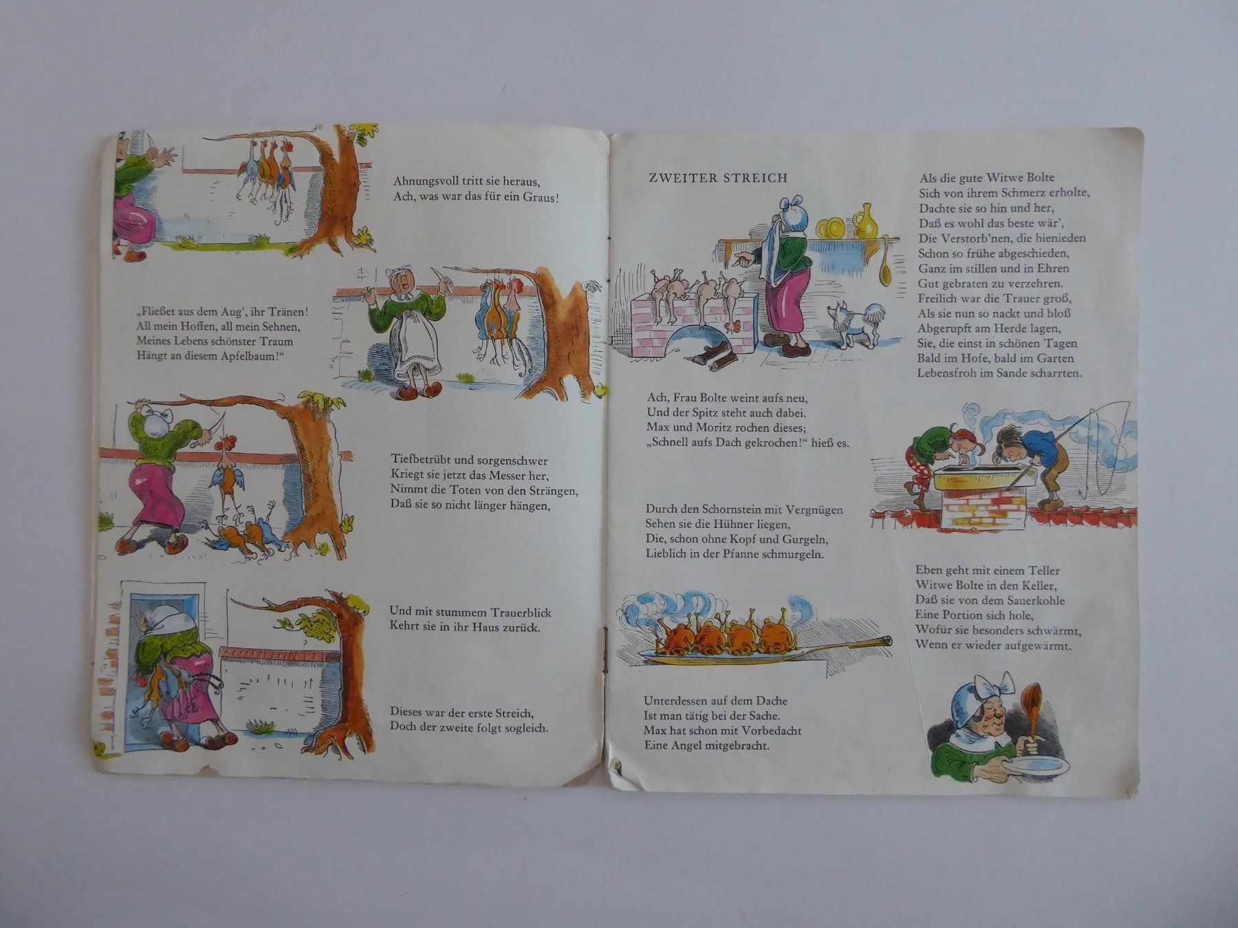 Bücher: Heft Max & Moritz von Wilhelm Buch, 1970 – Gebraucht aus Turbenthal von Panau 2