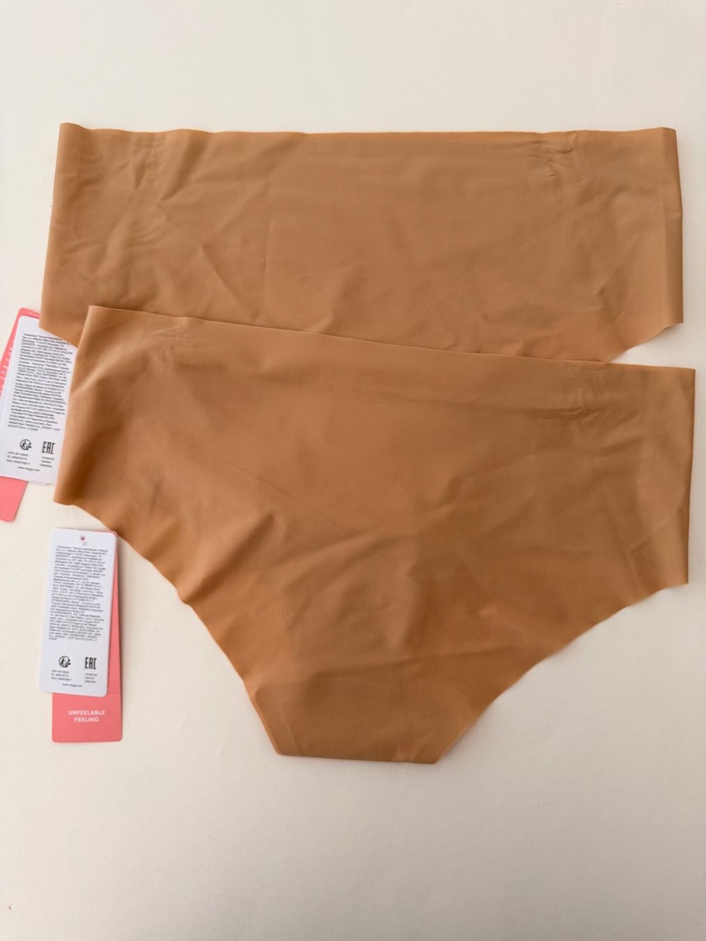 Sloggi Altra biancheria intima: SLOGGI, Hipster ZERO FEEL, Grösse L, 2 Stück in Hellbraun – Nuovo e nell'imballaggio originale da Rudolfstetten venduto da gst_g7xl 2