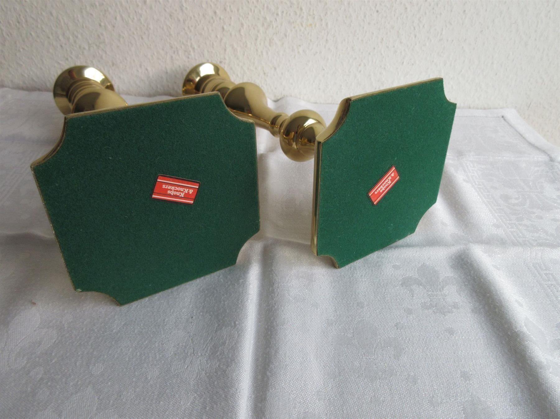 Portacandele: 2 wunderschöne Messing - Kerzenhalter – Usato da Binningen venduto da tempipassati 2