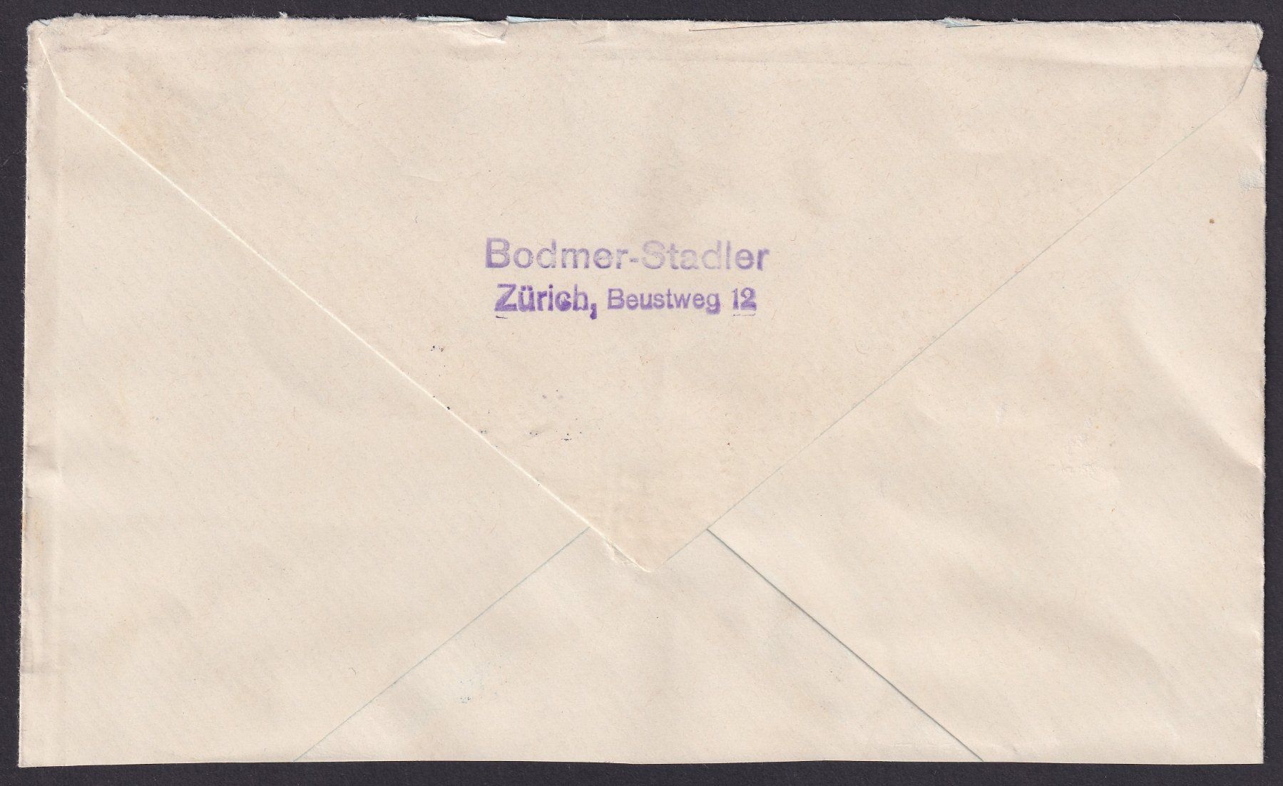 Alle Briefmarken: W11 Aarauerblock auf Briefstück – Gebraucht aus Ebikon von SilvioFreund 1