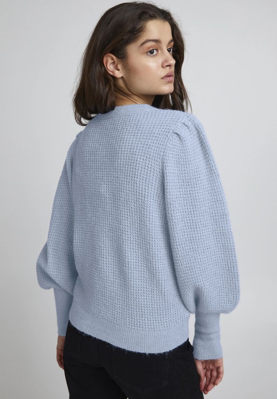 Giacche: Blaue Strickjacke ICHI – Usato da Wallisellen venduto da Miu_ 2