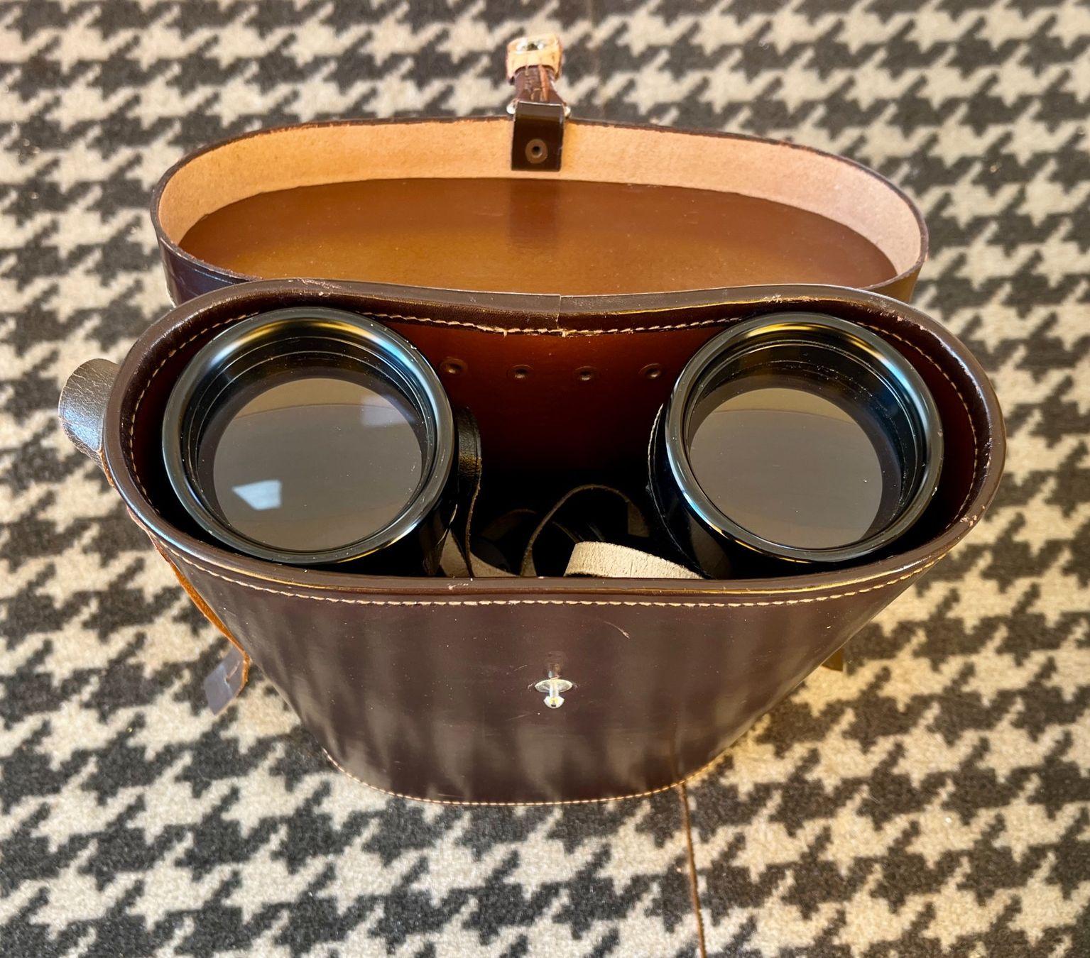 Leica Binocoli: Leitz Wetzlar Fernglas Marocit 8x60 mit Köcher. – Usato da Zürich venduto da Dmbz 3