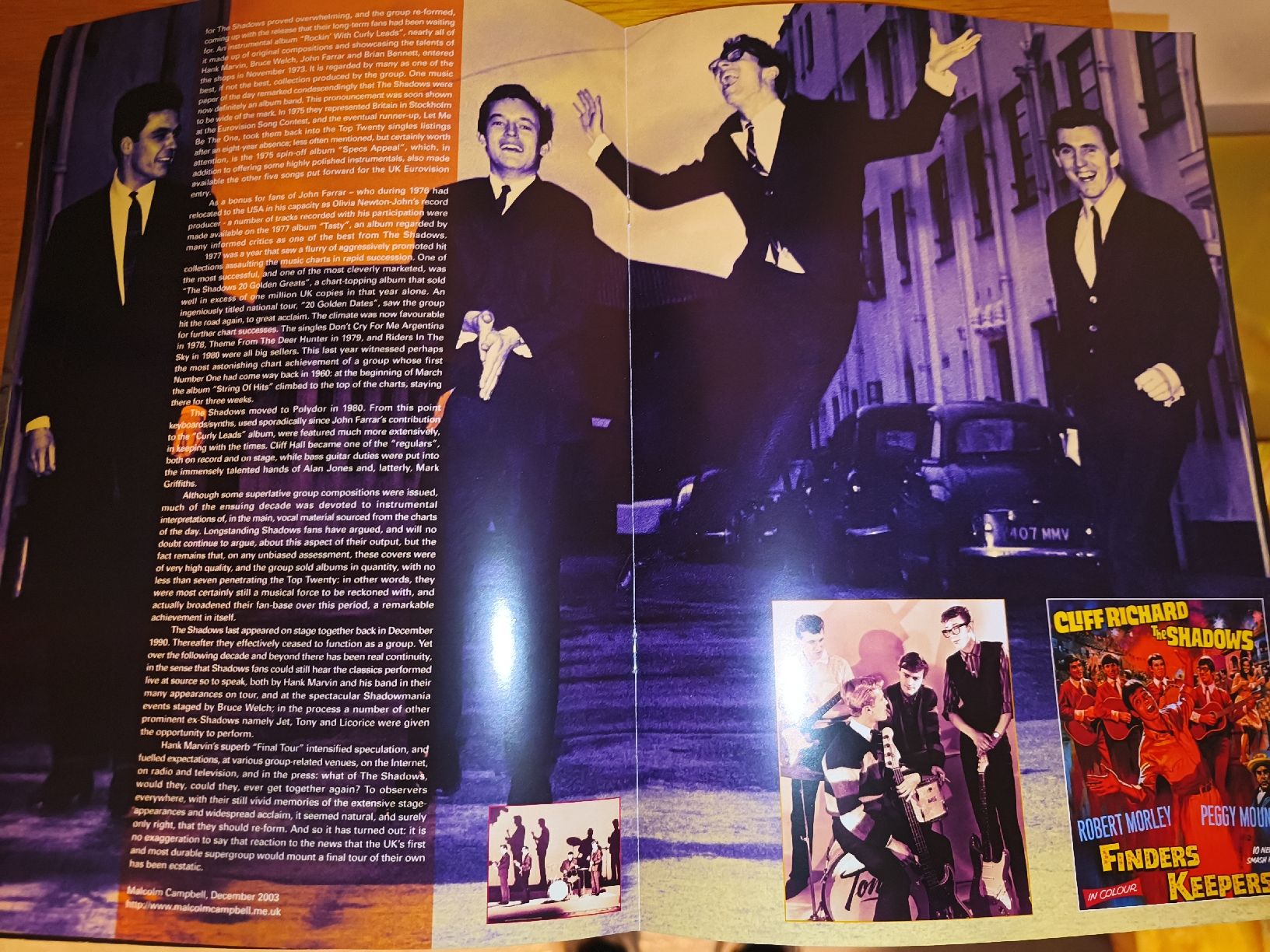 Libri: The Shadows – The Final Tour 2004 – Usato da Scherzingen venduto da The-C 2