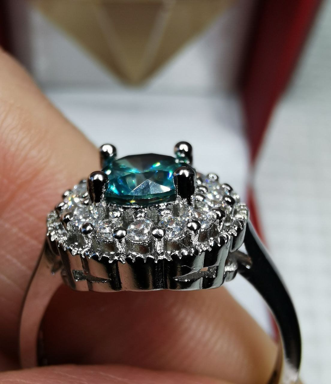 Anelli: Bague avec zircons – Nuovo e nell'imballaggio originale da Reconvilier venduto da Tsma67 7