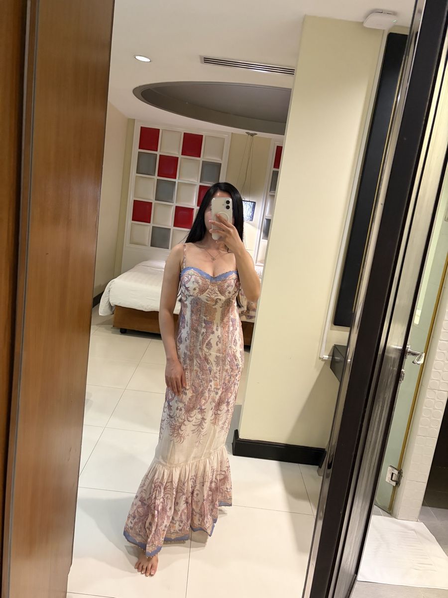 Vestiti: Silk Linen Maxi Dress – Nuovo (secondo la descrizione) da St.Josefen venduto da lop_lh8d 3