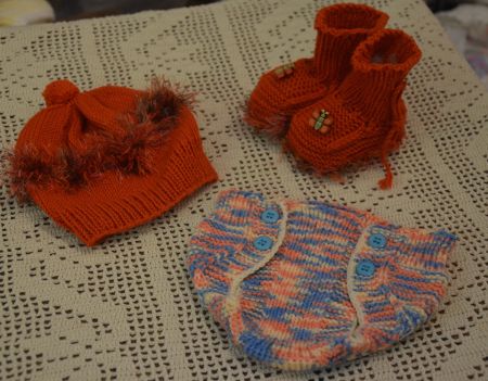 TAILLE 62-68 - BABY SET NEU - HANDARBEIT