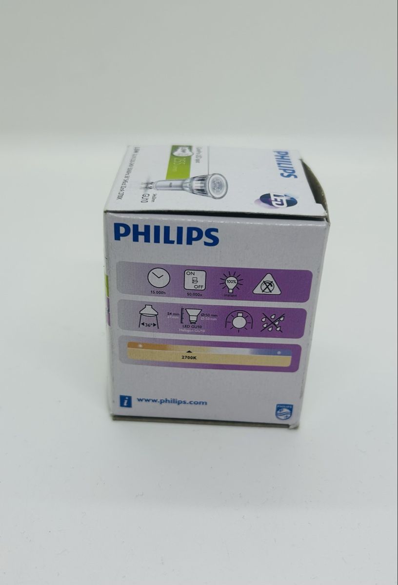 Philips Lampade: [NEU]: Philips LED-Lampe CorePro GU10 – Nuovo e nell'imballaggio originale da Arni AG venduto da CreaFlex 1