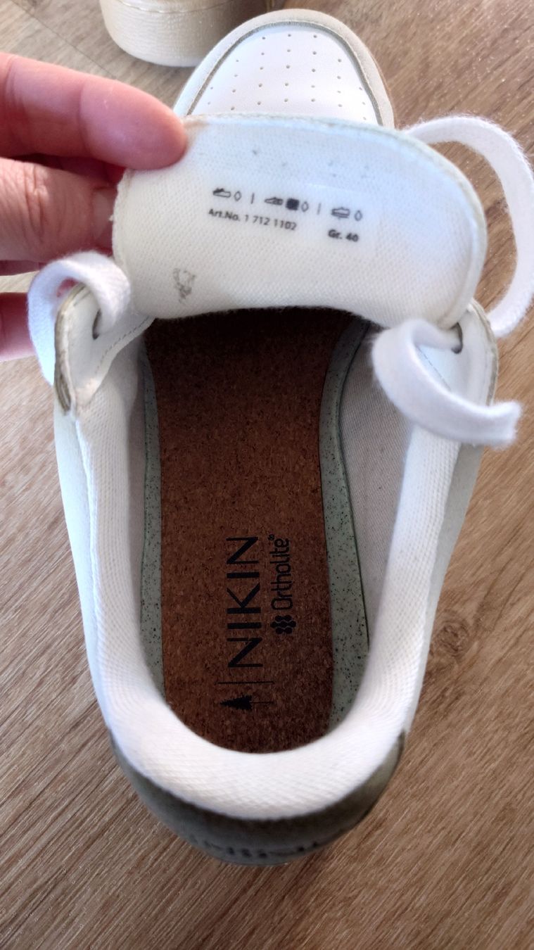 Nikin Scarpe da donna: Nikin Sneaker, Gr. 40, beige/grün – Usato da Neuenkirch venduto da PreppieSunshine 3