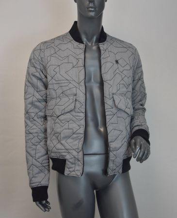 G-Star RAW Herren Stepp Jacke Übergangsjack /grau/Gr.M/NEU