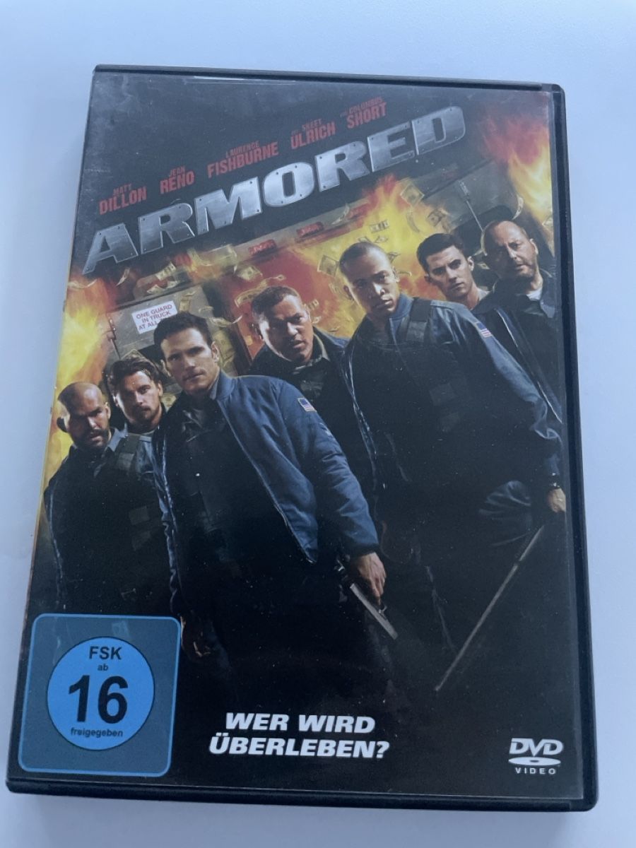 Alle DVDs: Armored DVD Actionthriller mit Jean Reno & Matt Dillon – Gebraucht aus Sargans von Didis