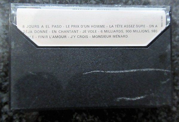 Musicassette: CASSETTE MICHEL SARDOU - CHANSONS – Usato da PORRENTRTUY venduto da RABAIS_SPORT 2