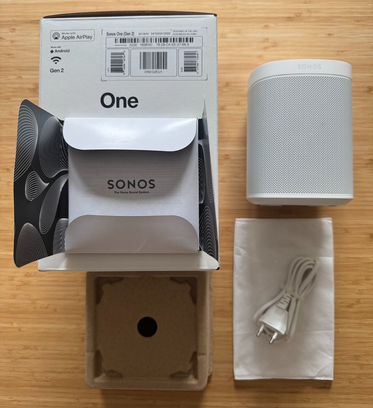 Sonos Casse acustiche: SONOS One Gen2 (weiss) zum Schnäppchenpreis – Usato da Buchs SG venduto da rock.n.rolf 5