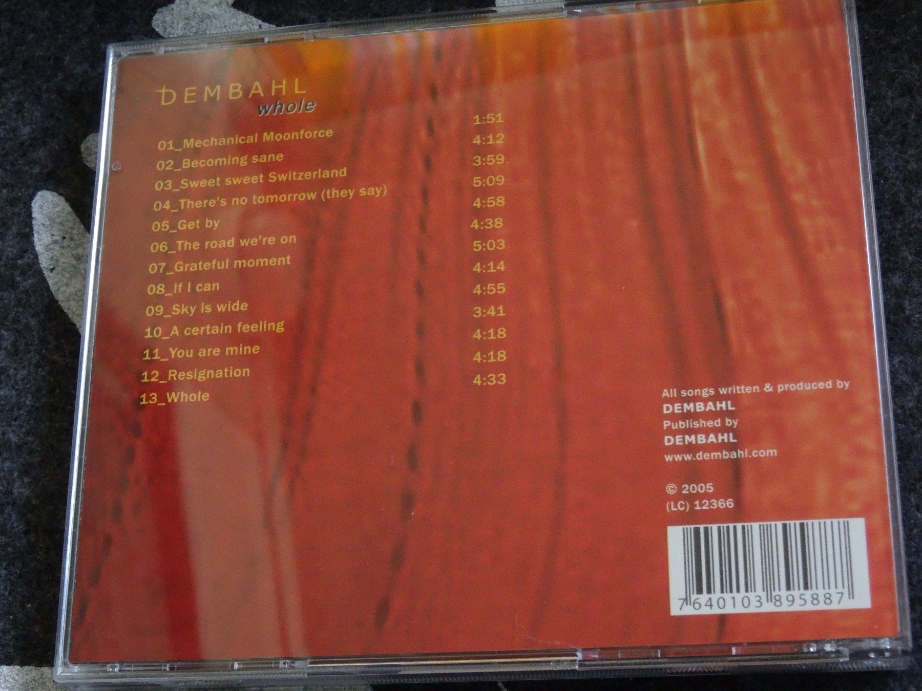 CD: Dembahl - Whole CD – Usato da Olten venduto da Disc-Ausverkauf 1