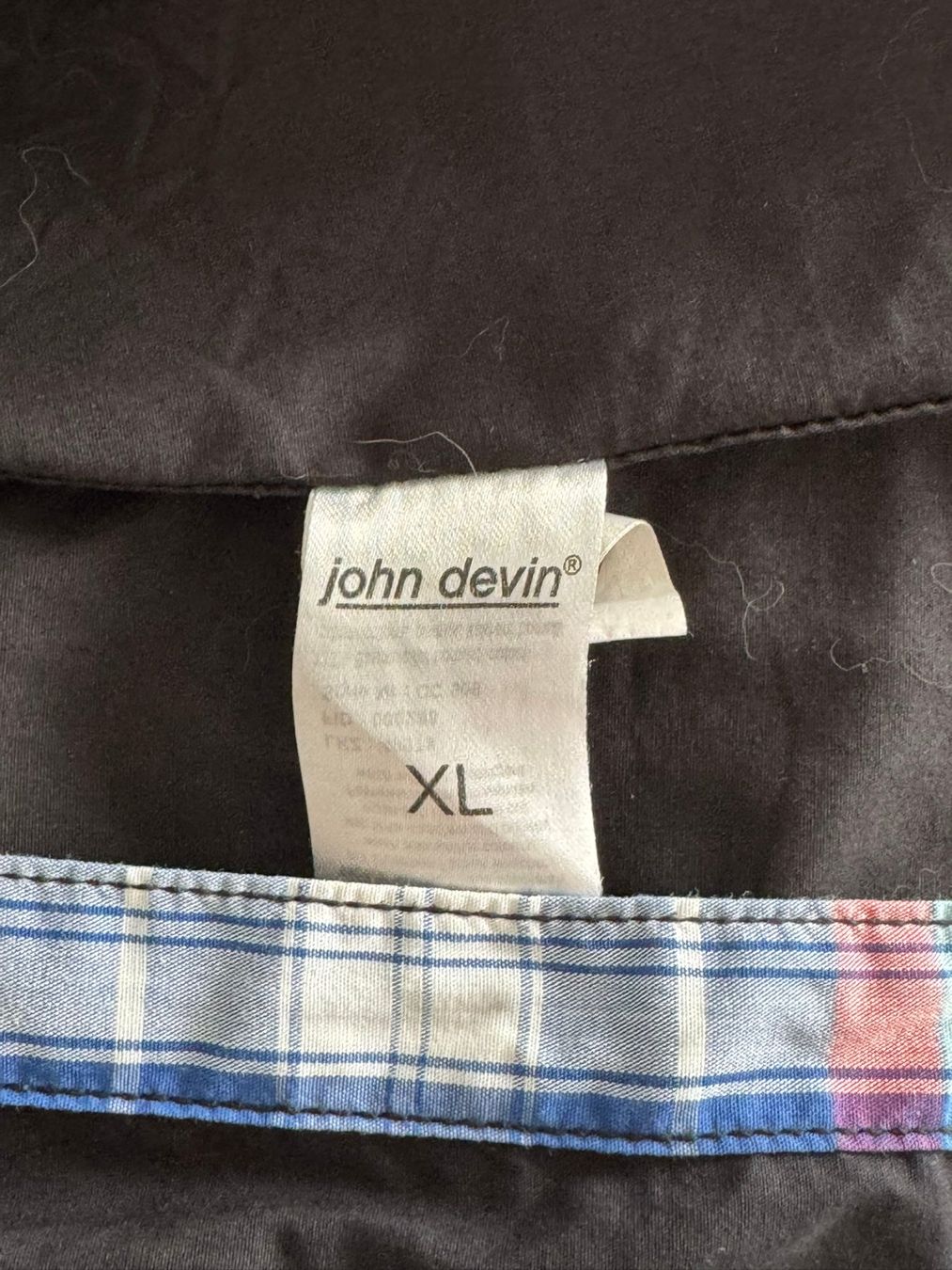 Hemden: John Devin Herrenhemd, Grösse XL, dunkel Blau – Gebraucht aus Uhwiesen von mic_kd6g 3