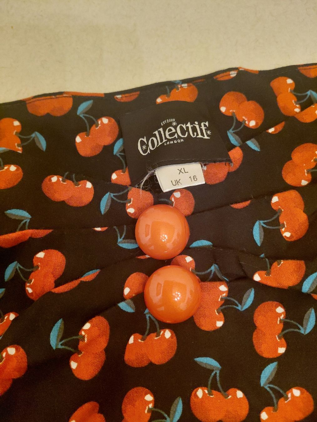 Top: collectif Rockabilly Oberteil Grösse XL  – Usato da Schaffhausen venduto da monikaD010203 1