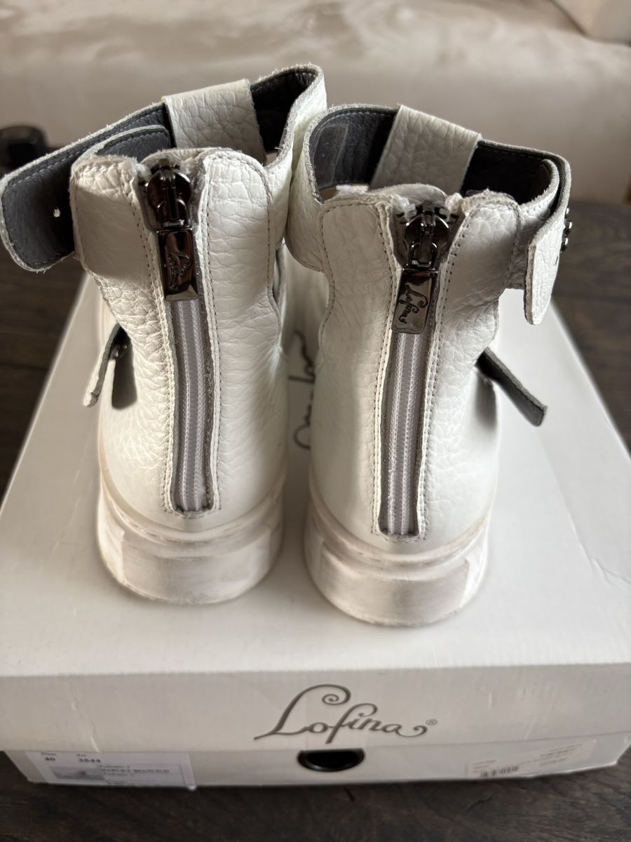 Lofina Damenschuhe: Lofina Sneakers/Boots, White, Size 40 – Gebraucht aus Erlenbach ZH von verbena_mint 4