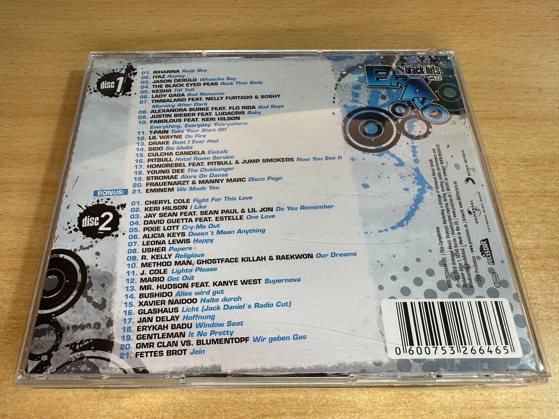 CDs: Various – Bravo Black Hits Vol. 22 - 2 CD – Gebraucht aus Rikon im Tösstal von Alpenmutz 1