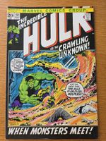 comics marvel group 1972 the  incredible Hulk originale usa