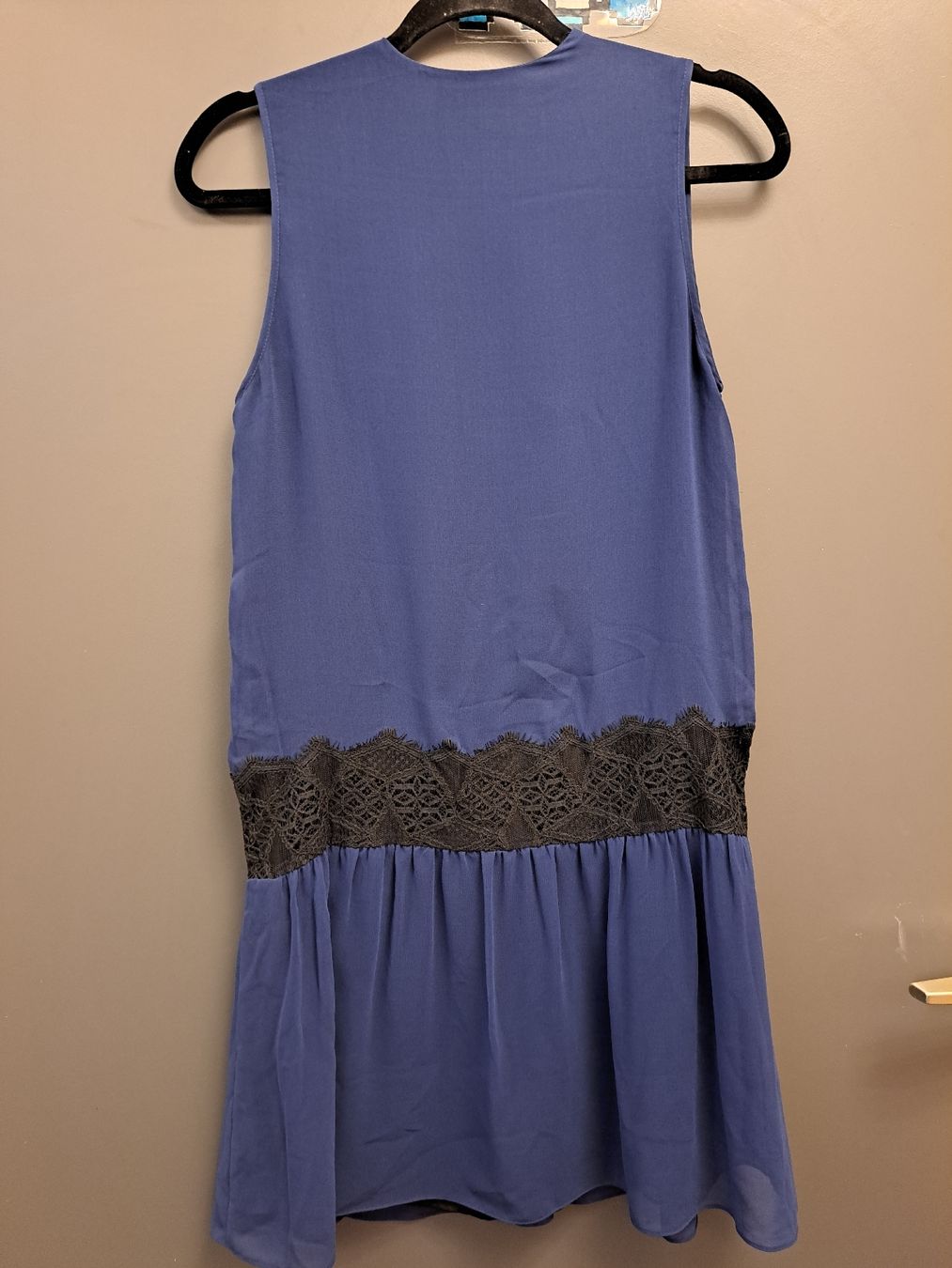 Vestiti: Robe Sandro bleu dentelle élégante été taille 2 – Usato da Chêne-Bourg venduto da mar_p5n7 2