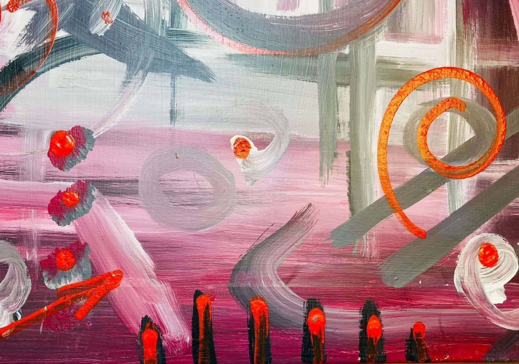 Dipinti: Big Red Machine Art / 81 /by Mischa Müller /honored – Nuovo e nell'imballaggio originale da Zuerich venduto da SonderArt-Wertgut 3