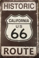 Blechschild Metallschild U.S.A. Route 66 Harley Davidson